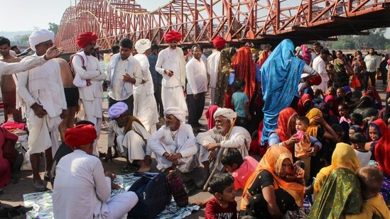 "Best wishes on Baisakhi. May this occasion deepen the bonds of togetherness in society. Happy Maha Bishuba Pana Sankranti and Odia New Year. Have a healthy and happy year ahead," PM Modi said in a tweet.&nbsp;(PTI)