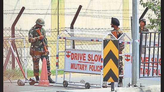 Three days after four soldiers were killed at the high-security Bathinda Military Station, the authorities are yet to nab the attackers. (REUTERS)