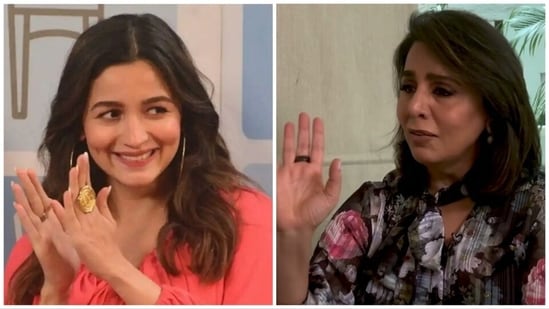 Alia Bhatt and Neetu Kapoor spoke about Alia and Ranbir Kapoor's wedding last year.
