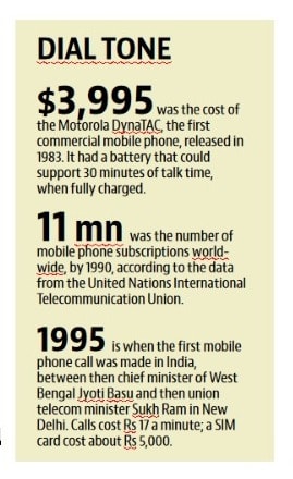Missed calls and milestones: At 50 years, a timeline of the mobile phone Missed calls and milestones: At 50 years, a timeline of the mobile phone