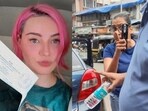 Olly Esse said that she was frightened by the car, as it continued to move towards her despite her shouting. Olly Esse said that she was frightened by the car, as it continued to move towards her despite her shouting.
