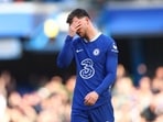 Chelsea's Mason Mount looks dejected after the match 