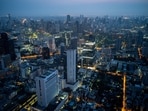 Bangkok's skyline photographed before sunrise in Bangkok, Thailand. Thailand to fast-track aircraft additions to tame soaring air fares  