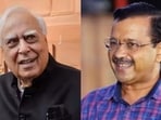 Rajya Sabha MP Kapil Sibal and Delhi CM Arvind Kejriwal Rajya Sabha MP Kapil Sibal and Delhi CM Arvind Kejriwal