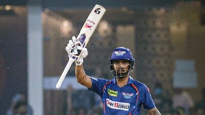 Lucknow Super Giants were restricted to 159/8 with captain KL Rahul scoring 74 off 56 balls&nbsp; (Lucknow Super Giants Twitter)