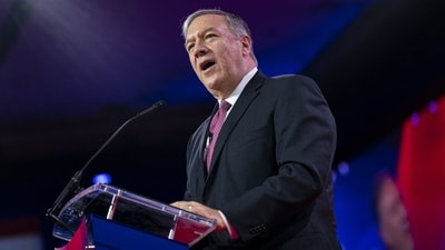 A former Kansas congressman, Pompeo developed a reputation as one of Trump's most loyal lieutenants when he served as secretary of state. (Bloomberg)