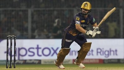 Rinku Singh in action for KKR. (AP) Rinku Singh in action for KKR. (AP)