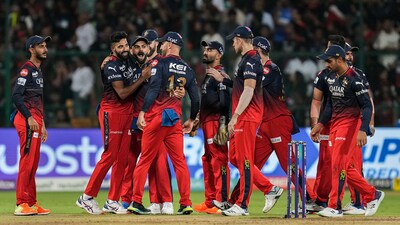The Royal Challengers Bangalore will be playing against the Delhi Capitals at the M Chinnaswamy Stadium in Bengaluru on Saturday. (PTI)