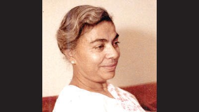 Shakuntala Roy, the founding principal of MCM DAV College, Sector 36, Chandigarh. (HT Photo)