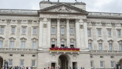 King Charles' Coronation: Buckingham Palace, London is seen. King Charles' Coronation: Buckingham Palace, London is seen.