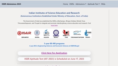 IISER 2023 registration process begins at iiseradmission.in IISER 2023 registration process begins at iiseradmission.in