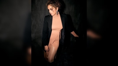 Huma Qureshi picked her outfit from the collection of the international label h:ours and her blazer is from Massimo Dutti. (Instagram/@iamhumaq) Huma Qureshi picked her outfit from the collection of the international label h:ours and her blazer is from Massimo Dutti. (Instagram/@iamhumaq)