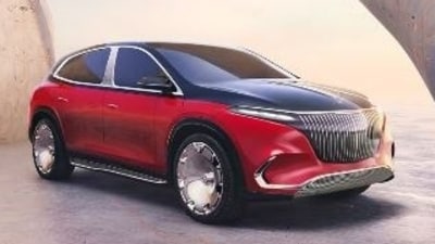 Mercedes-Benz will unveil the Maybach EQS at the Shangai auto show next week.