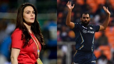 Preity Zinta; Mohammed Shami