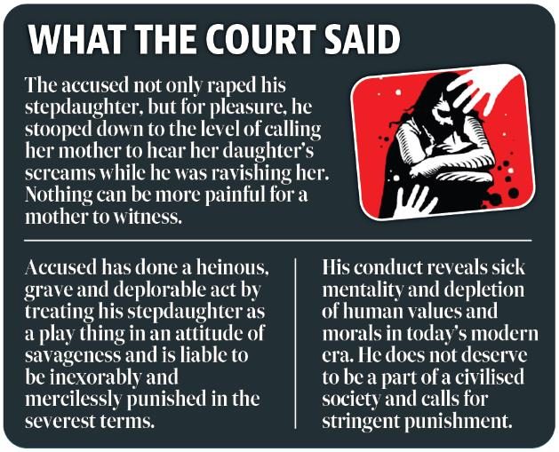 The court of additional district judge Swati Sehgal also imposed a fine of ₹50,000 on the 34-year-old convict. (HT) The court of additional district judge Swati Sehgal also imposed a fine of ₹50,000 on the 34-year-old convict. (HT)