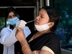 With the new cases, Delhi's COVID-19 tally climbed to 20,23,227. (HT FILE PHOTO) With the new cases, Delhi's COVID-19 tally climbed to 20,23,227. (HT FILE PHOTO)