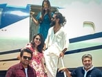 The actors of the Mani Ratnam film travelled together for the film promotions in Tamil Nadu ahead of Ponniyin Selvan 2's release.