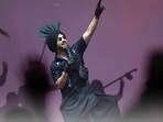 Diljit Dosanjh took over the Coachella stage on Saturday. Diljit Dosanjh took over the Coachella stage on Saturday.