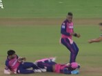 Trent Boult completes the catch Trent Boult completes the catch