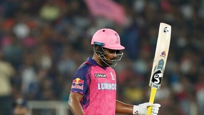 Devdutt Padikkal first sparked a fightback after which Sanju Samson took the attack to the opposition. While it looked like RR were in trouble after he fell to debutant Noor Ahmed, Hetmyer kept his cool and saw them home. (Indian Premier League Twitter) Devdutt Padikkal first sparked a fightback after which Sanju Samson took the attack to the opposition. While it looked like RR were in trouble after he fell to debutant Noor Ahmed, Hetmyer kept his cool and saw them home. (Indian Premier League Twitter)