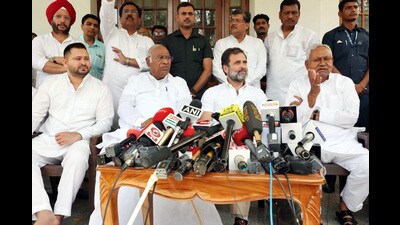 Bihar chief minister (CM) Nitish Kumar travelled to Delhi last week to pitch for Opposition unity, and he returned to Patna with some success (HT) Bihar chief minister (CM) Nitish Kumar travelled to Delhi last week to pitch for Opposition unity, and he returned to Patna with some success (HT)