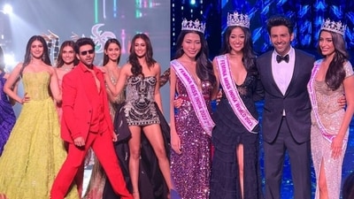 Kartik Aaryan attended the 59th Miss India beauty pageant in Manipur on Saturday. Kartik Aaryan attended the 59th Miss India beauty pageant in Manipur on Saturday.