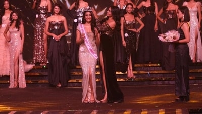 Shreya Poonja from Delhi became the first runner-up at the Femina Miss India 2023 competition. (Instagram) Shreya Poonja from Delhi became the first runner-up at the Femina Miss India 2023 competition. (Instagram)