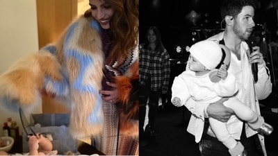 Priyanka Chopra and Nick Jonas shared photos with their daughter Malti Marie Chopra Jonas. Priyanka Chopra and Nick Jonas shared photos with their daughter Malti Marie Chopra Jonas.
