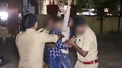 The FIR said that the three assailants who gunned down Atiq Ahmad and Ashraf were nabbed along with weapons from the crime spot itself. (PTI)