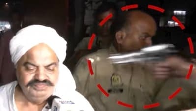 Atiq Ahmad and Ashraf were shot dead at point-blank range by the three men in UP's Prayagraj.