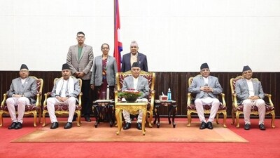 Nepal Prime Minister Pushpa Kamal Dahal has expanded his cabinet for the eighth time Nepal Prime Minister Pushpa Kamal Dahal has expanded his cabinet for the eighth time