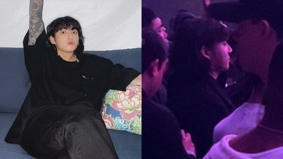 BTS: Jungkook attended the Coachella festival and was spotted by the fans. BTS: Jungkook attended the Coachella festival and was spotted by the fans.