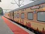 Passengers of the Bharat Gaurav Ambedkar Yatra train on Sunday visited Deekshabhoomi. Passengers of the Bharat Gaurav Ambedkar Yatra train on Sunday visited Deekshabhoomi.