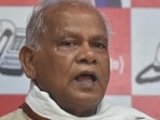 Former Bihar chief minister Jitan Ram Manjhi