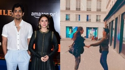 Aditi Rao Hydari wished Siddharth on Instagram with a cute birthday video and message. Aditi Rao Hydari wished Siddharth on Instagram with a cute birthday video and message.