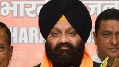 Bharatiya Janata Party (BJP) candidate Inder Iqbal Singh Atwal. (HT Photo)