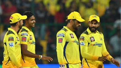 CSK scored a crucial win over RCB to get themselves into the top four (AFP) CSK scored a crucial win over RCB to get themselves into the top four (AFP)