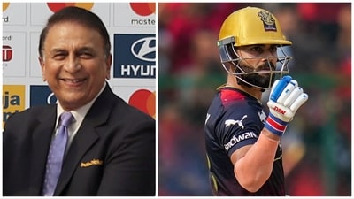 Sunil Gavaskar has silenced Virat Kohli's critics with a hard-hitting remark (ANI-PTI) Sunil Gavaskar has silenced Virat Kohli's critics with a hard-hitting remark (ANI-PTI)