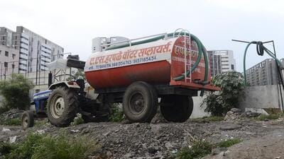 Despite being merged in PMC, Phursungi and Uruli Devachi were deprived of basic amenities like regular water supply. (HT FILE PHOTO)