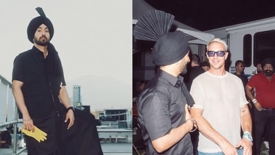 On Instagram, Diljit Dosanjh put up pictures leading up to his Coachella performance on Sunday. On Instagram, Diljit Dosanjh put up pictures leading up to his Coachella performance on Sunday.