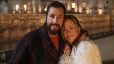 Jennifer Aniston and Adam Sandler (Twitter) Jennifer Aniston and Adam Sandler (Twitter)
