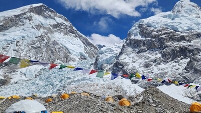 Annapurna is the tenth highest mountain in the world, standing at 8,091 metres above sea level. (Representative) (AFP)