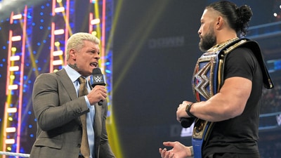 Roman Reigns defeated hot-favourite Cody Rhodes in the main event of WrestleMania 39 earlier this month (Twitter) Roman Reigns defeated hot-favourite Cody Rhodes in the main event of WrestleMania 39 earlier this month (Twitter)