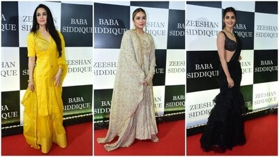 Preity Zinta to Huma Qureshi, who wore what at Baba Siddique’s Iftar party (HT Photos/Varinder Chawla) Preity Zinta to Huma Qureshi, who wore what at Baba Siddique’s Iftar party (HT Photos/Varinder Chawla)