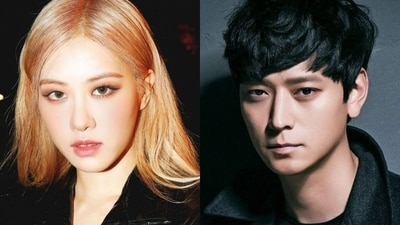 Blackpink member Rose and actor Kang Dong Won attended a party recently. Blackpink member Rose and actor Kang Dong Won attended a party recently.