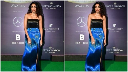 Sobhita raised the oomph quotient. (HT Photos/Varinder Chawla) Sobhita raised the oomph quotient. (HT Photos/Varinder Chawla)