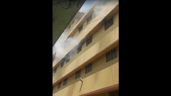 Fire breaks out at restaurant in Feroze Gandhi market in Ludhiana