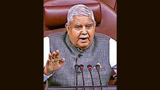 Vice-President Jagdeep Dhankhar will visit Kaithal on April 23 to attend a state-level programme on Dhanna Bhagat’s birth anniversary. (PTI File Photo)