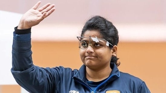 Rahi Sarnobat won the gold medal in 25m Pistol at the Asian Games 2018 on Wednesday. (Twitter)