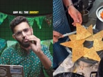 Vlogger reacts to mouth freshener dosa. Vlogger reacts to mouth freshener dosa.